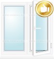 Окно ПВХ двустворчатое REHAU INTELIO 80